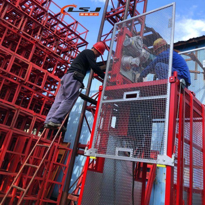 Construction Hoist Manufacturers Passenger Lift for Construction Site Gjj Construction Hoist