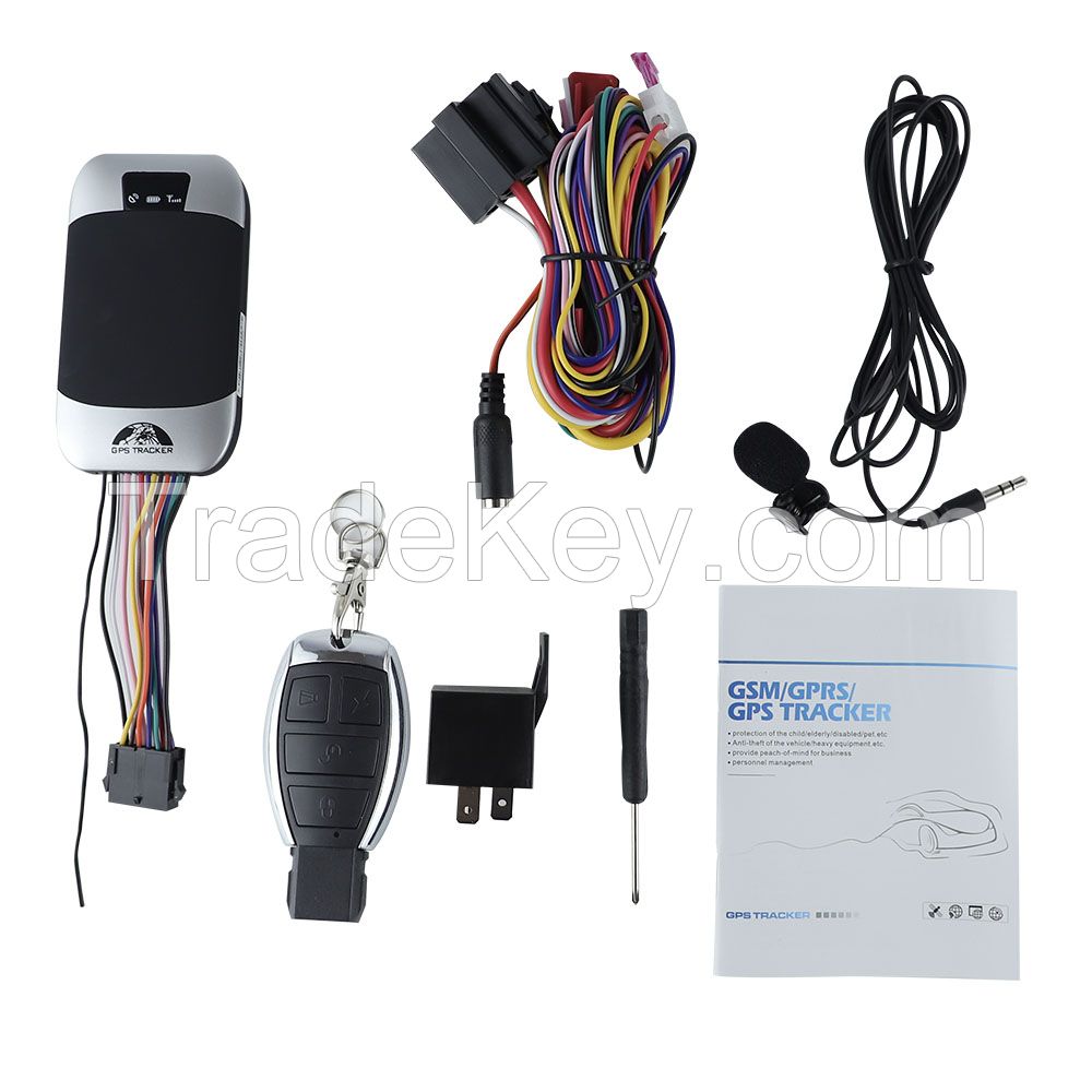 Mini GPS Vehicle Motorcycle Tracker with Remote Controller Stop Engine Remotely