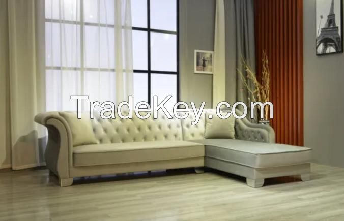 Modern Furniture Home European Fabric Sofa