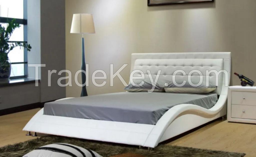 Modern Bedroom Furniture Double Adult Bed