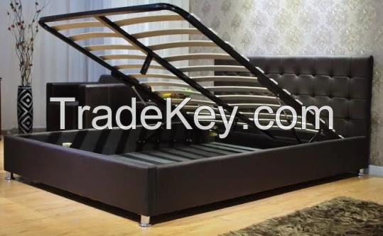 Modern Simple Storage Double Bed