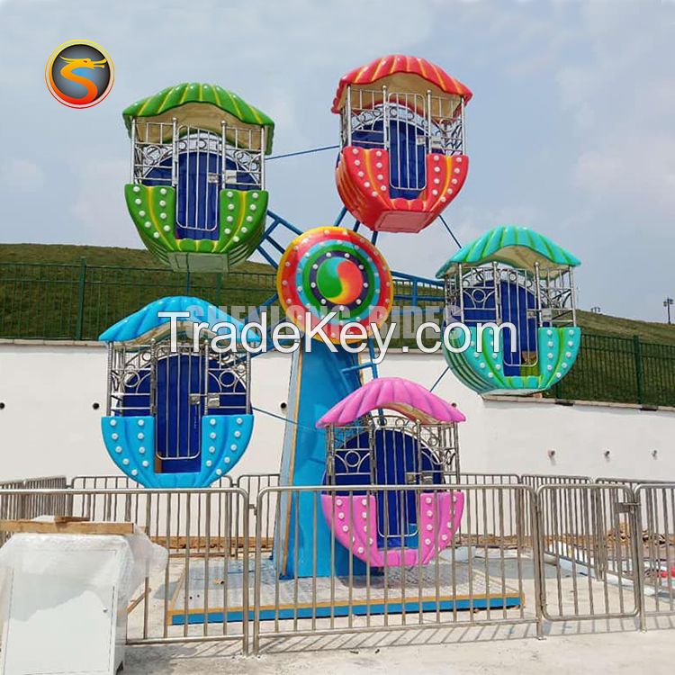 Zhengzhou Manufacturer Amusement Park Rides Kids Attractions Mini Ferris Wheel For Sale