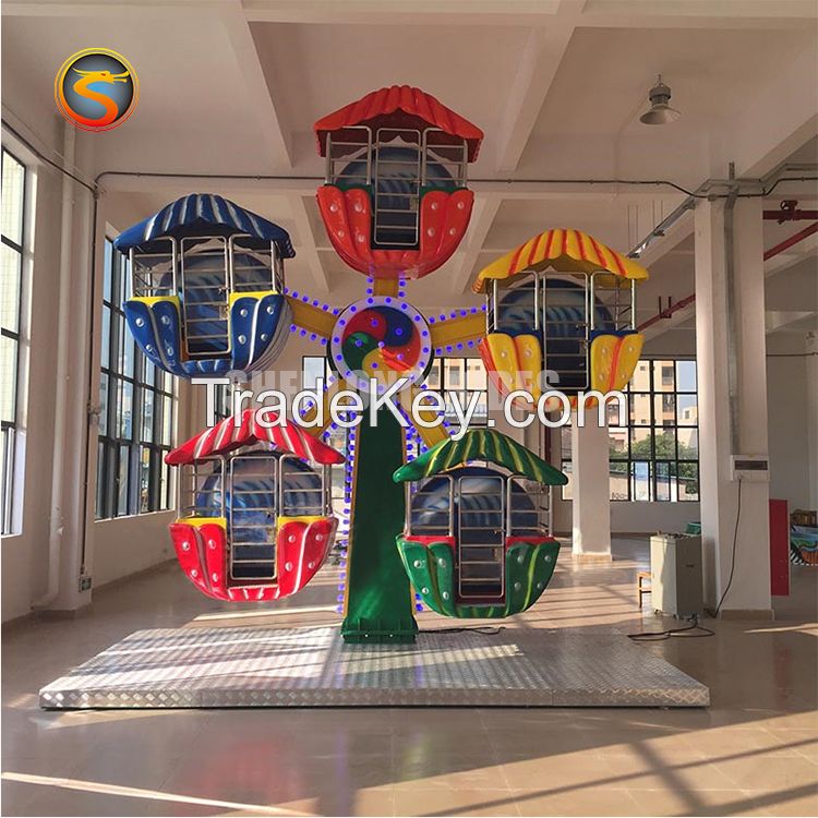 Zhengzhou Manufacturer Amusement Park Rides Kids Attractions Mini Ferris Wheel For Sale