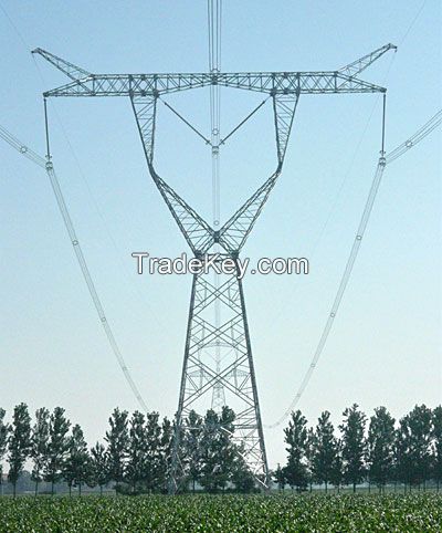 Galvanizing Pole and Tower for telecom and power