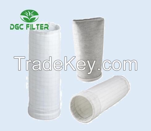Normal Temperature Antistatic Strip Polyester Needle Felt filter bags