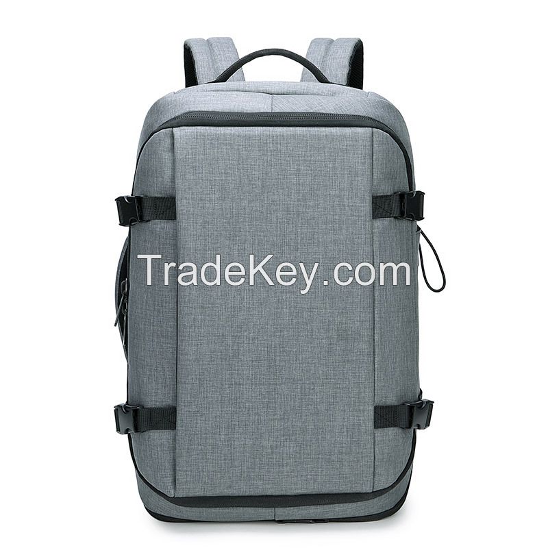 Multi-Purpose Laptop Backpack Briefcase with Water Resistant Coating Practical Bussiness Shoulder Bag