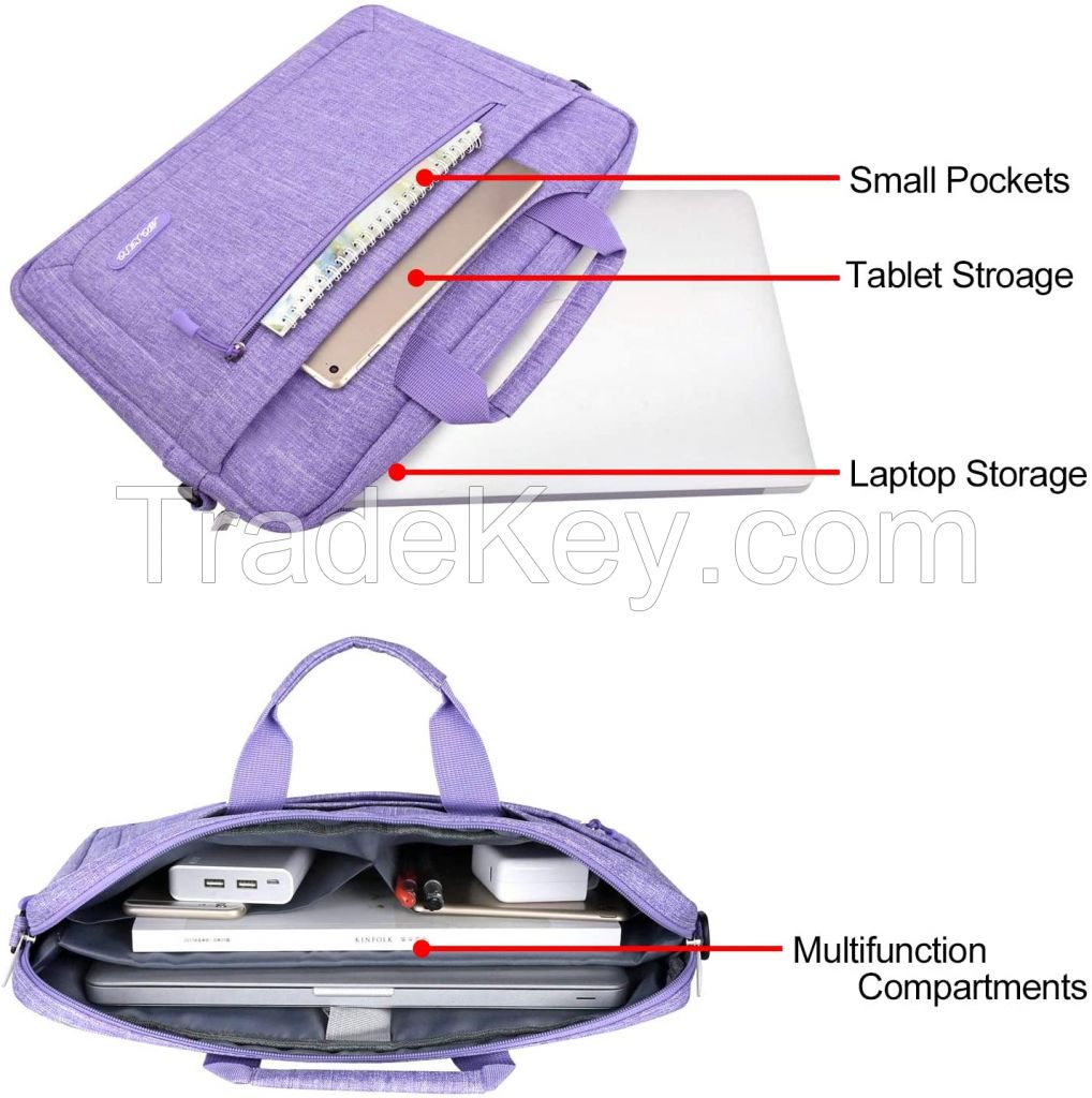 Laptop Shoulder Bag Compatible with 13-13.3 inch MacBook Pro, MacBook Air, Notebook Computer
