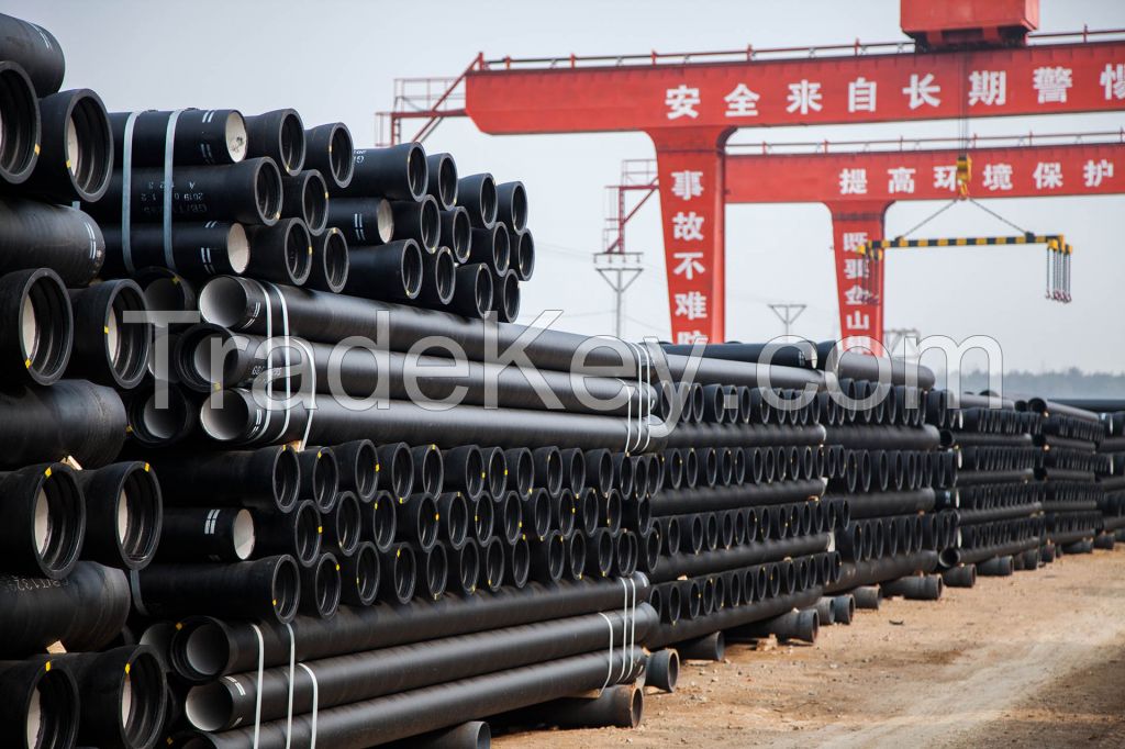 DN150~DN200 ISO2531 Ductile Cast Iron Pipe Class K9/C40/C30/C25 For water supply