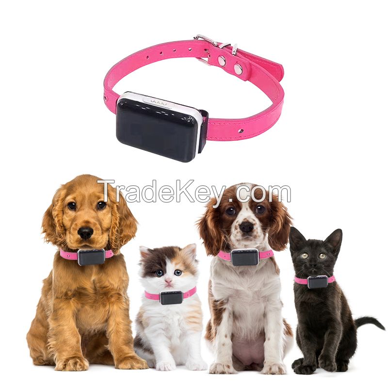 Aodiheng precise positioning pet dog smart mini gps tracker for pets gps pet tracking device real time location 