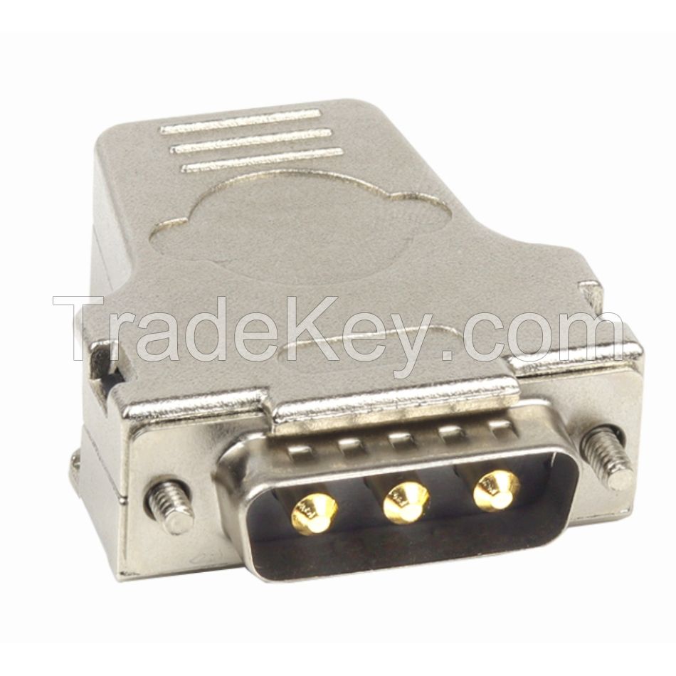 Solder Type 180 Degree 7W2 Female DB Connector Dsub for Cable
