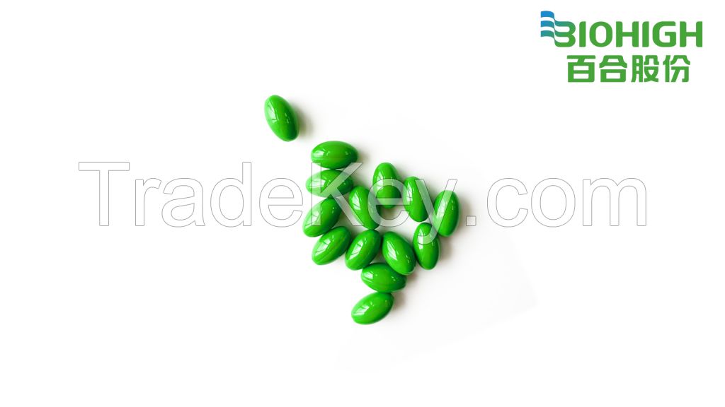 Weight loss softgel capsule with natural plant extract