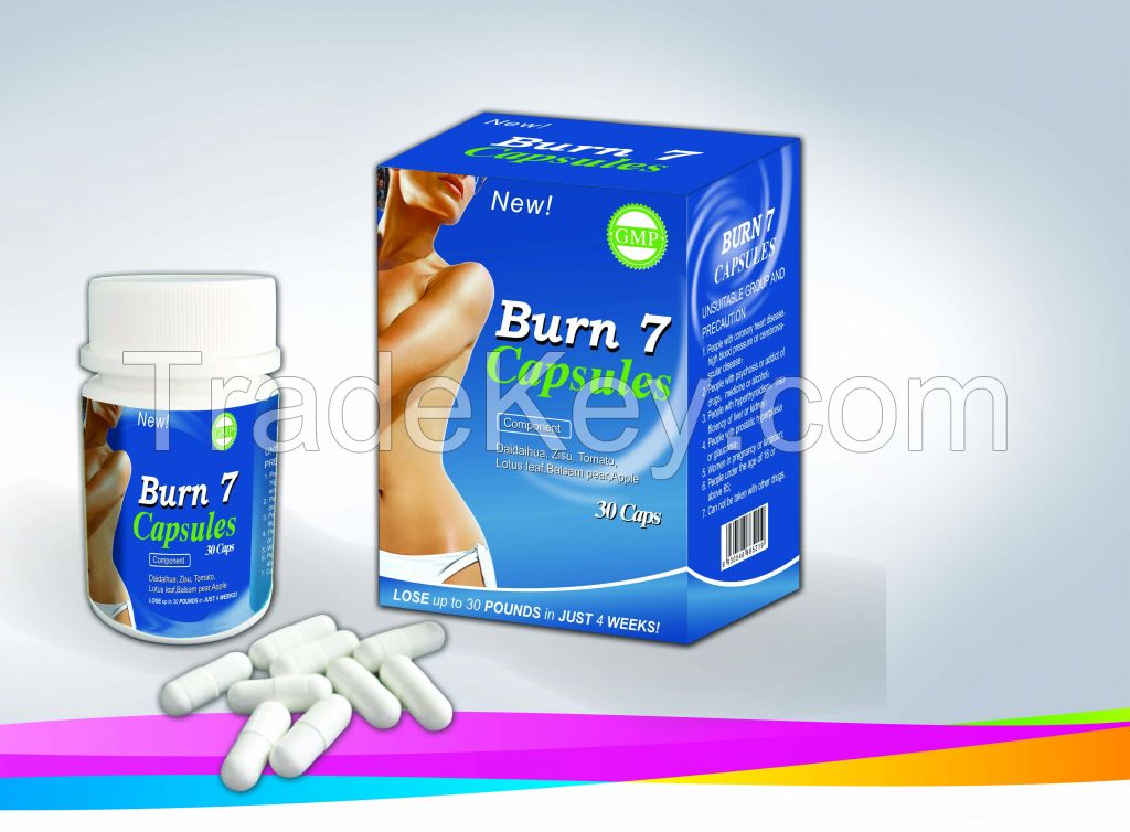 Wholesale Burn 7 Slimming Effervescent Tablet Weight Loss Herbal Supplements