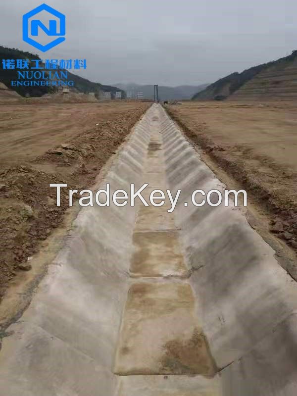  10 mm Concretestrong performance cement canvas price for aquaculture ditch liningslope protection river lining Canal lining 