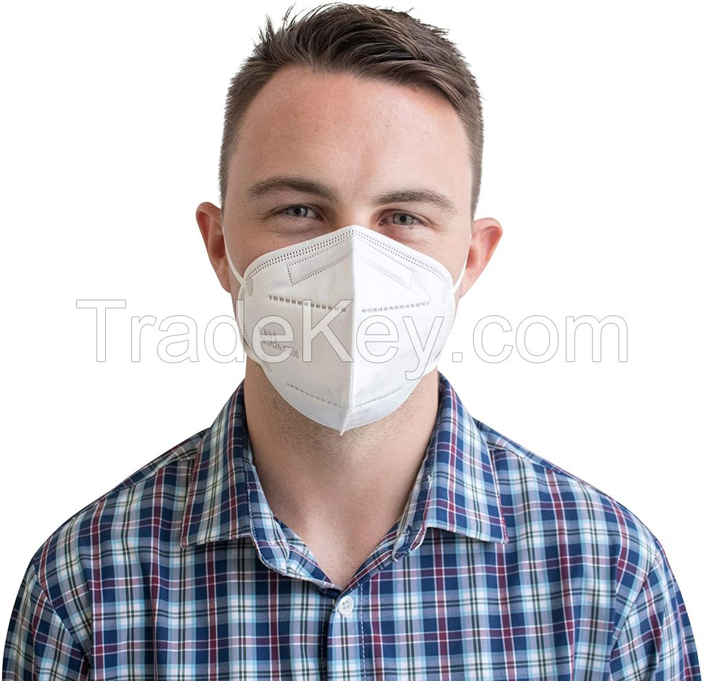 Face Mask KN95 Protective Mask Protection Against PM2.5 Dust Pollen  Haze-Proof