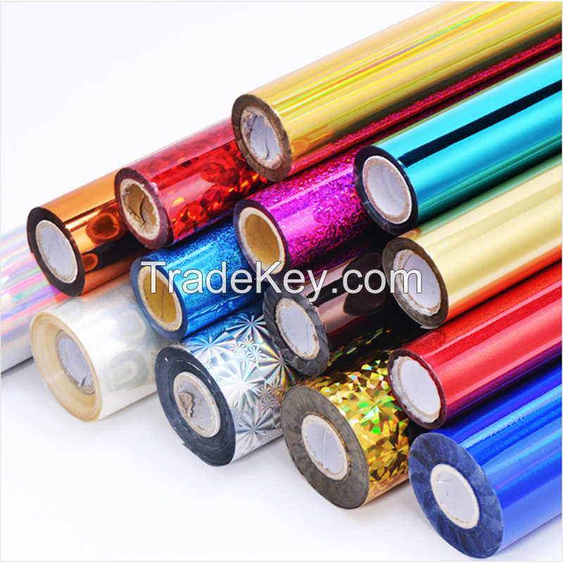  Gloss color aluminium Paper Hot Stamping foil for Paper and Plastics