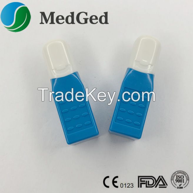 Medical use Disposable auto safety blood lancet with competitive price