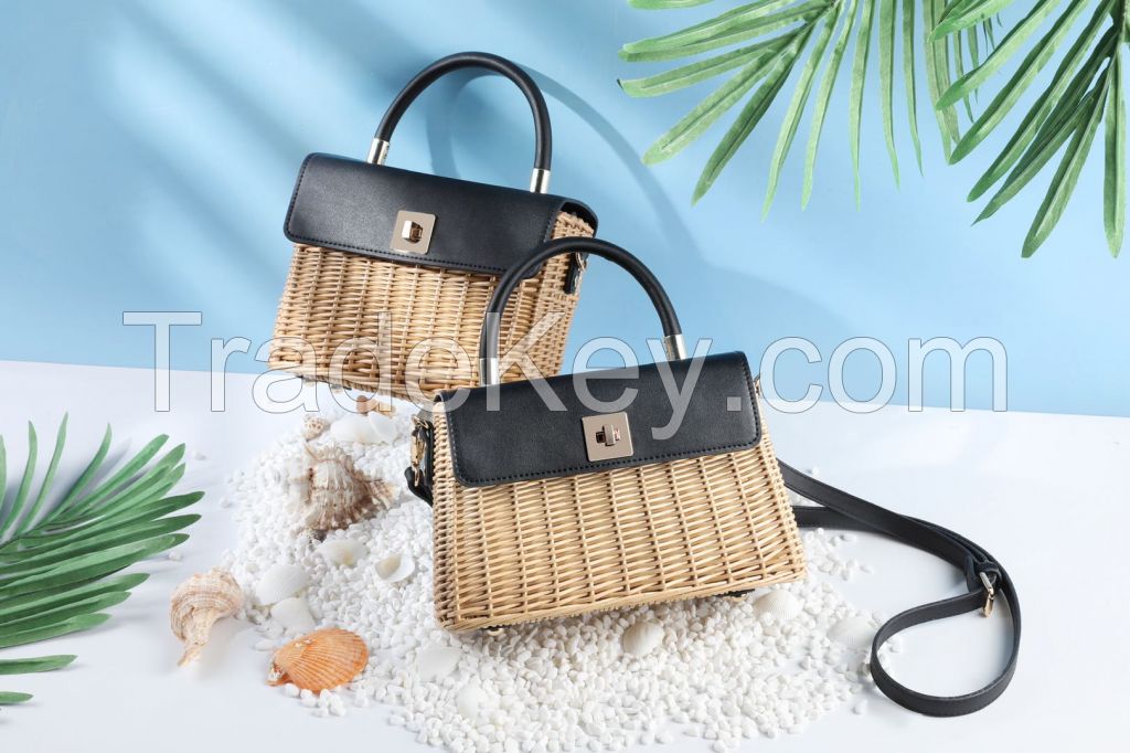 Women bag, willow woven bag