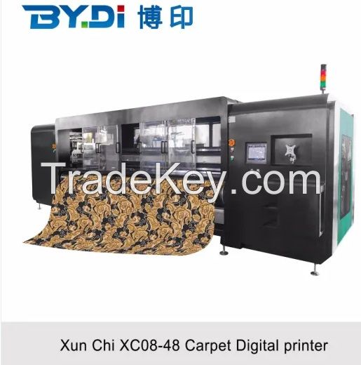 High Speed Large Format Printer Digital Carpet Printing Machinetshirt Printer Machine XC08-48