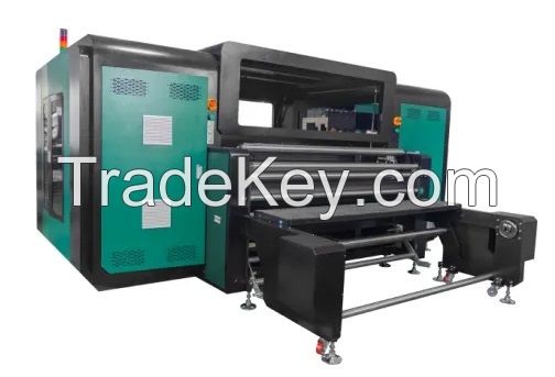 High Speed Large Format T Shirt Cotton Fabric Digital Printing Machine for 32 Ricoh G6 Print Head XC11-32