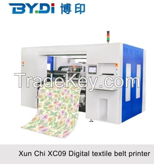 Digital Fabric Textile Printer with 8 Kyocera Printing Head (XC09-8)