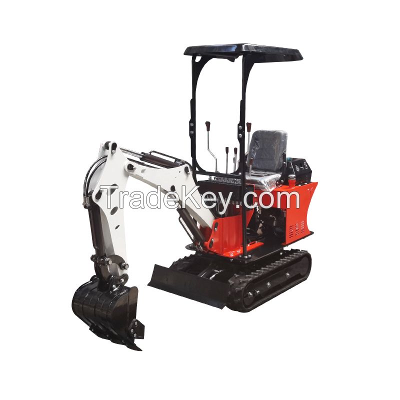 Road construction equipment crawler mini excavator for sale