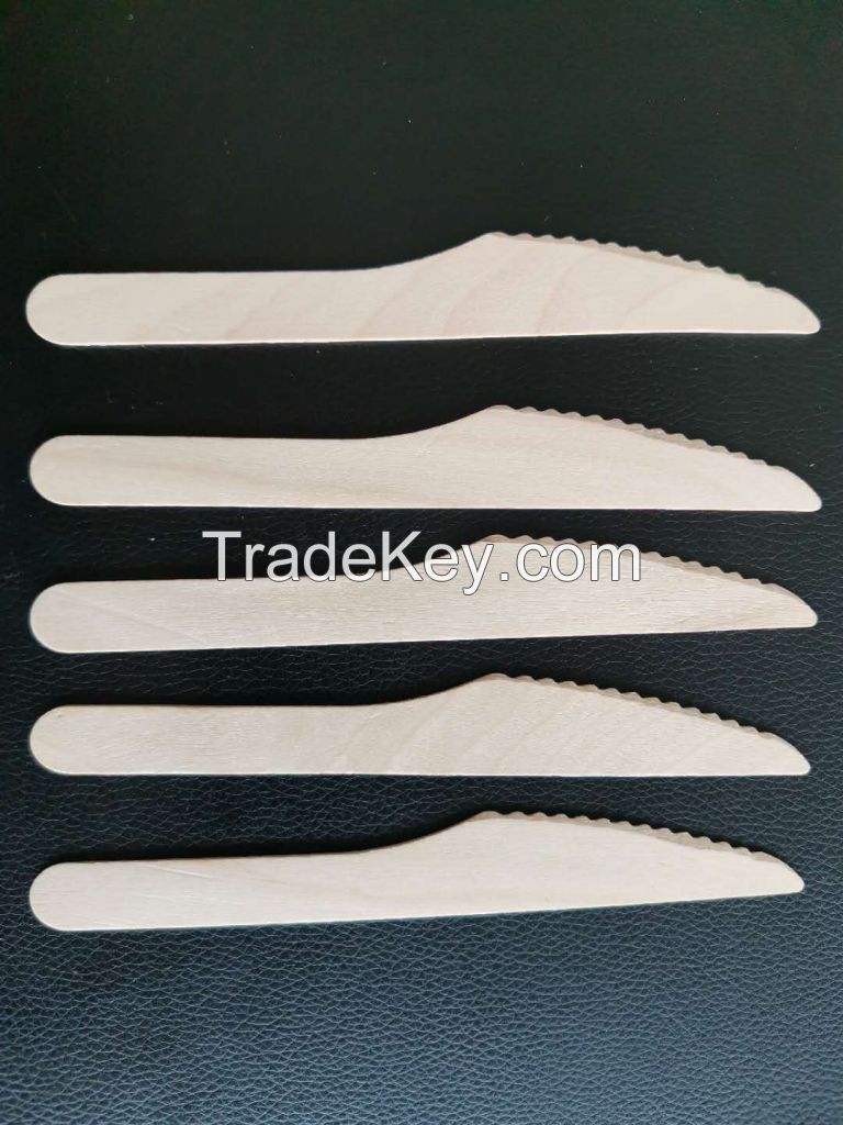 Disposable Wooden Knife 