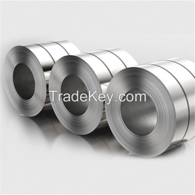 JIS SUS ASTM AISI 304 201 430 410 316  stainless steel coil strip band 