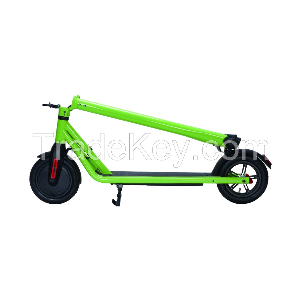 2019 Hot Sale Super Lightweight Electric Scooters Portable 350W Motor 9 Inch Wheels with Turning Lights