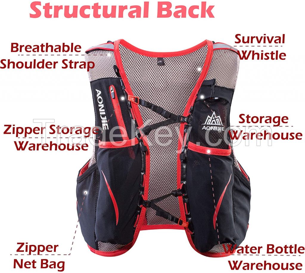 Marathon Running Cycling Hiking Hydration Vest backpack