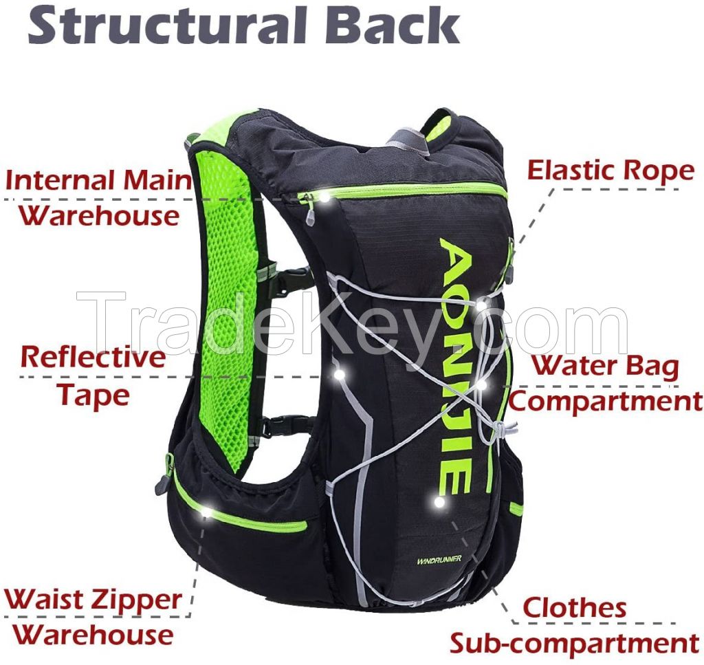Marathon Running Hydration Vest backpack  