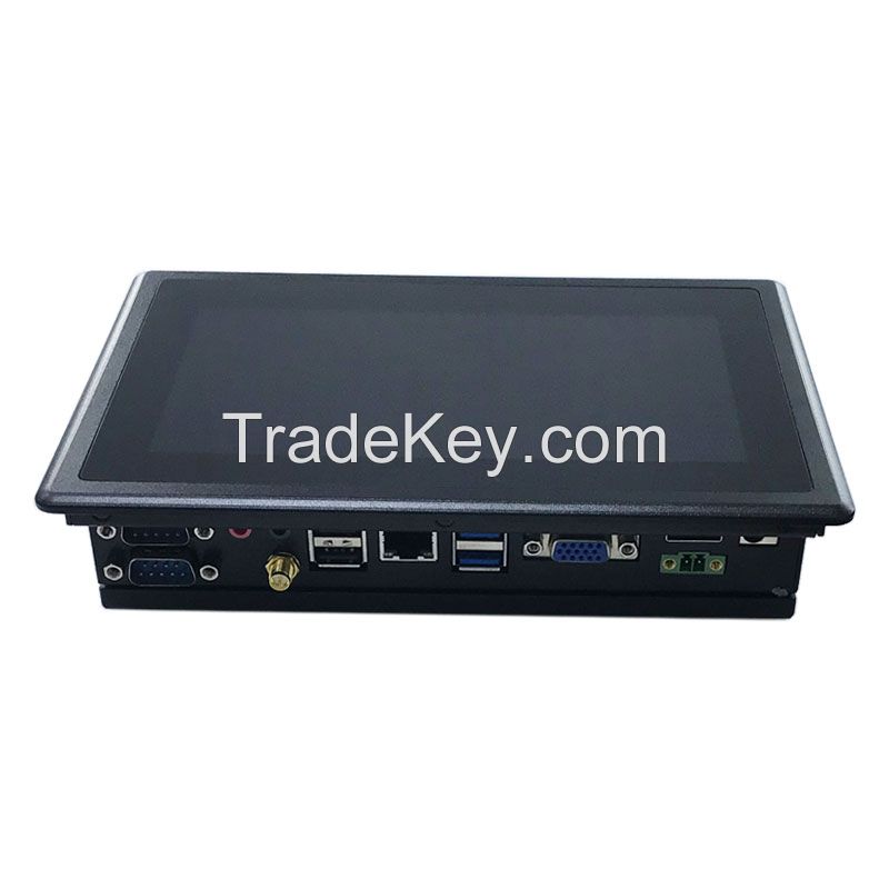 7 Inch Embedded Panel Pc With 2 Power Interface