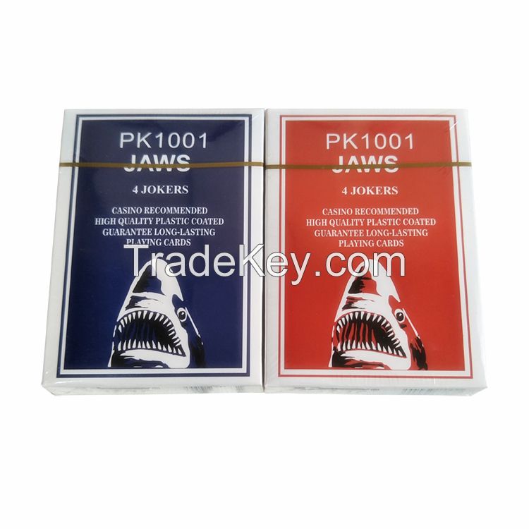 JAWS 4 Jokers Standard Cheap Paper Playing Cards
