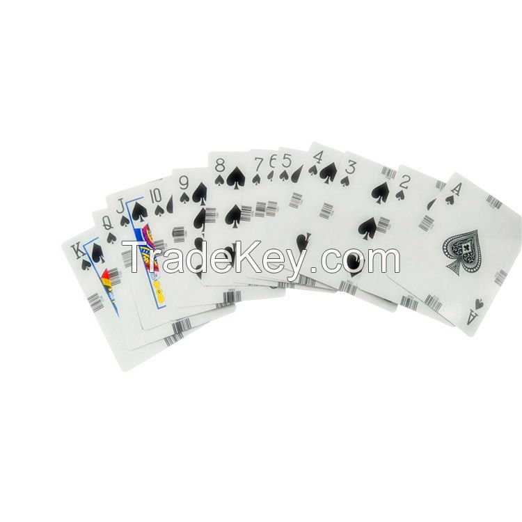 JP005 Custom Printed High Quality Bar Code Playing Cards For Clubs
