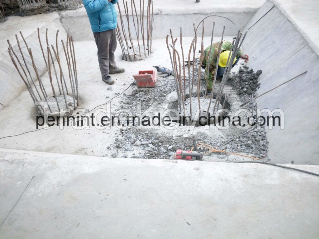 Pre-applied HDPE waterproofing membrane for basement building materials