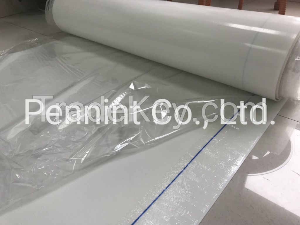 High Polymer HDPE waterproofing membrane basement material sand coated