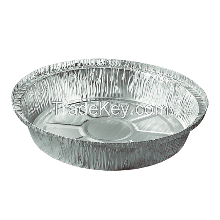 9inch 1200ml Round Baking Pan Aluminum Foil Tray
