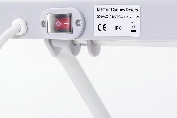 Electric drying towel rack
