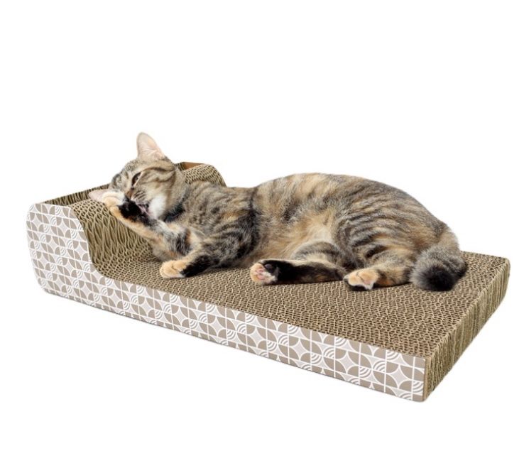 Corrugated Rectangular Cat Cardboard Scratcher Pet Products