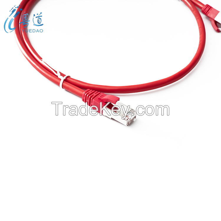 High Speed Computer RJ45 with connector cat5e patch cord cable
