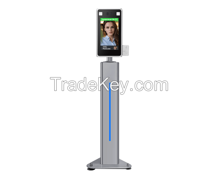 Face recognition wrist temperature measurement and access control inte