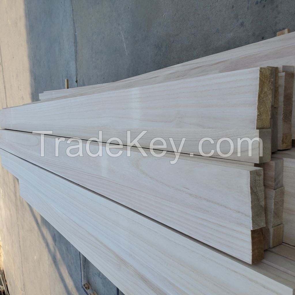 Paulownia Wood Board China Tung Wood Board Solid Rustic Natural Wood Board China Factory Supply