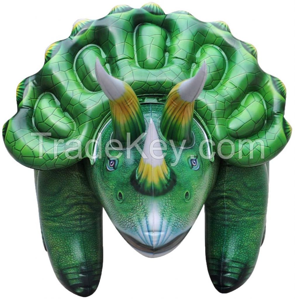 43 FT Triceratops Self-supporting durable toy inflatable dragon animal toy for 6+ kids and adult
