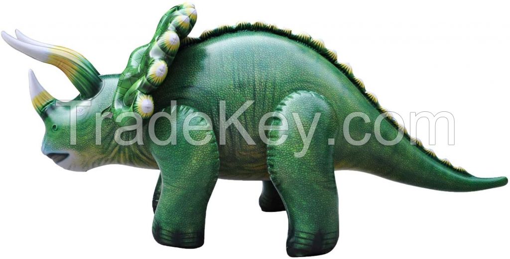 43 FT Triceratops Self-supporting durable toy inflatable dragon animal toy for 6+ kids and adult