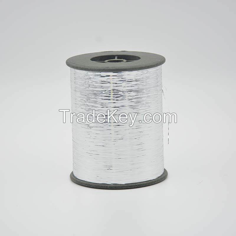 Factory Sale Various Widely Used Pure Silver Mamilon Metallic Yarn