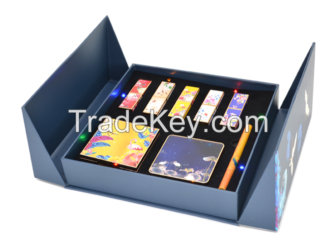 Customized Logo Magnetic Closure Cardboard Gift Box Cosmetic Packaging Box