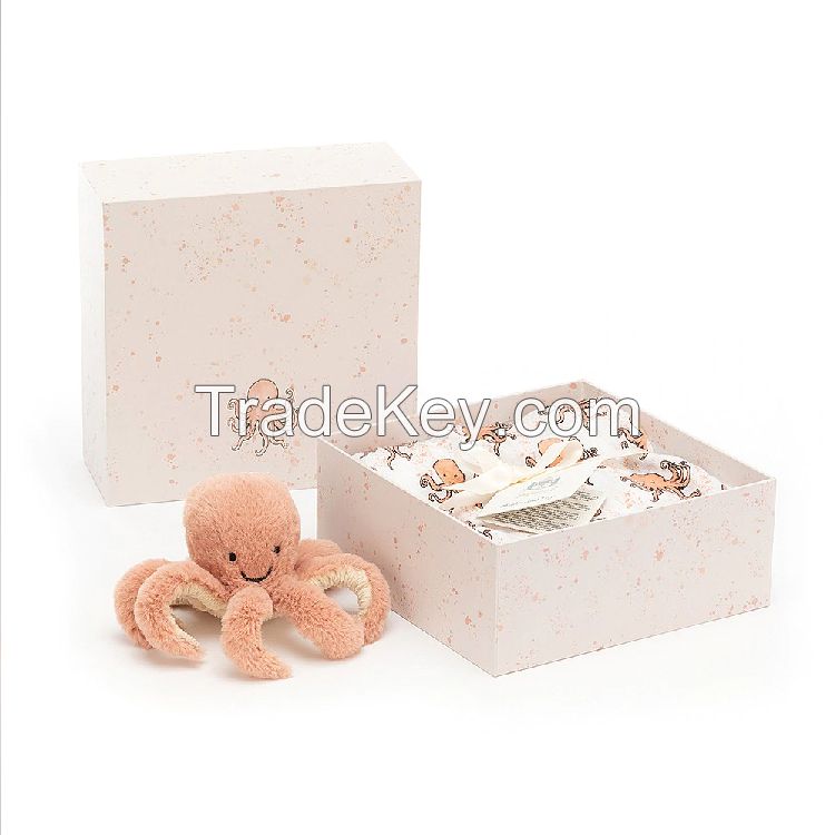 cardboard drawer boxes double layer baby gift box for clothing packaging
