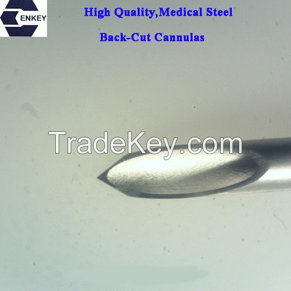  Stainless Steel Cannula/Introducer Needle Cannula/Back Cut Cannula/Biopsy Needle Cannula