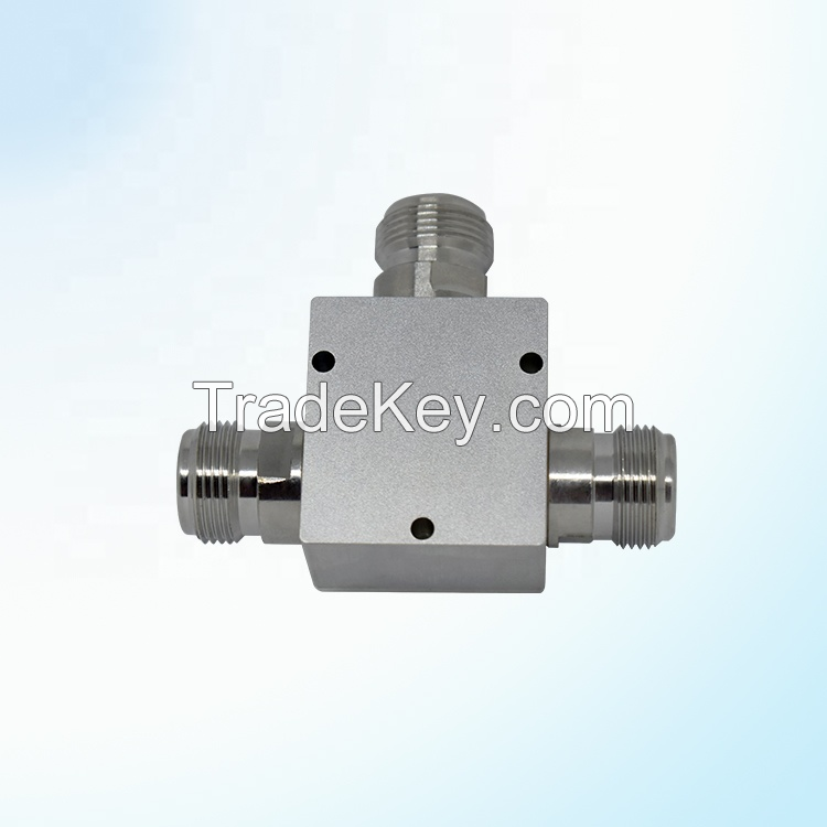 UIY Customize High frequency Power Divider 2 Way 4~8GHz Splitter N Female Connector 