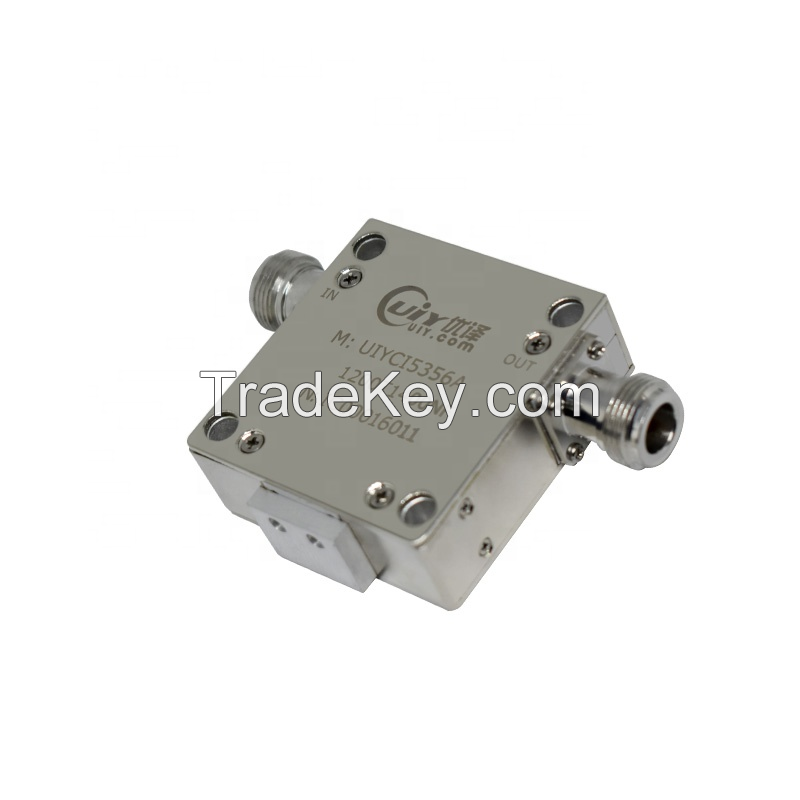 1200-1400MHz UHF RF Coaxial Isolator with High Isolation and Low Loss