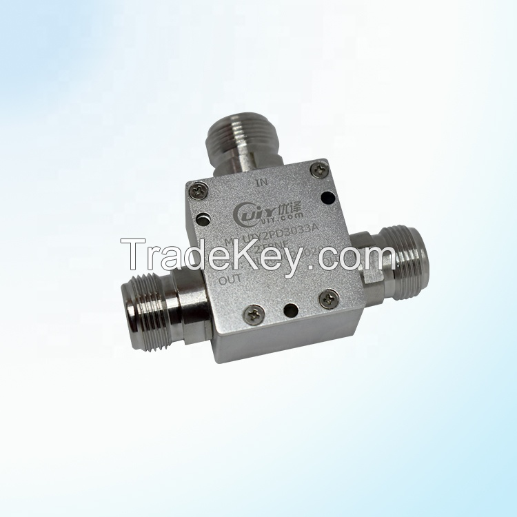 UIY Customize High frequency Power Divider 2 Way 4~8GHz Splitter N Female Connector
